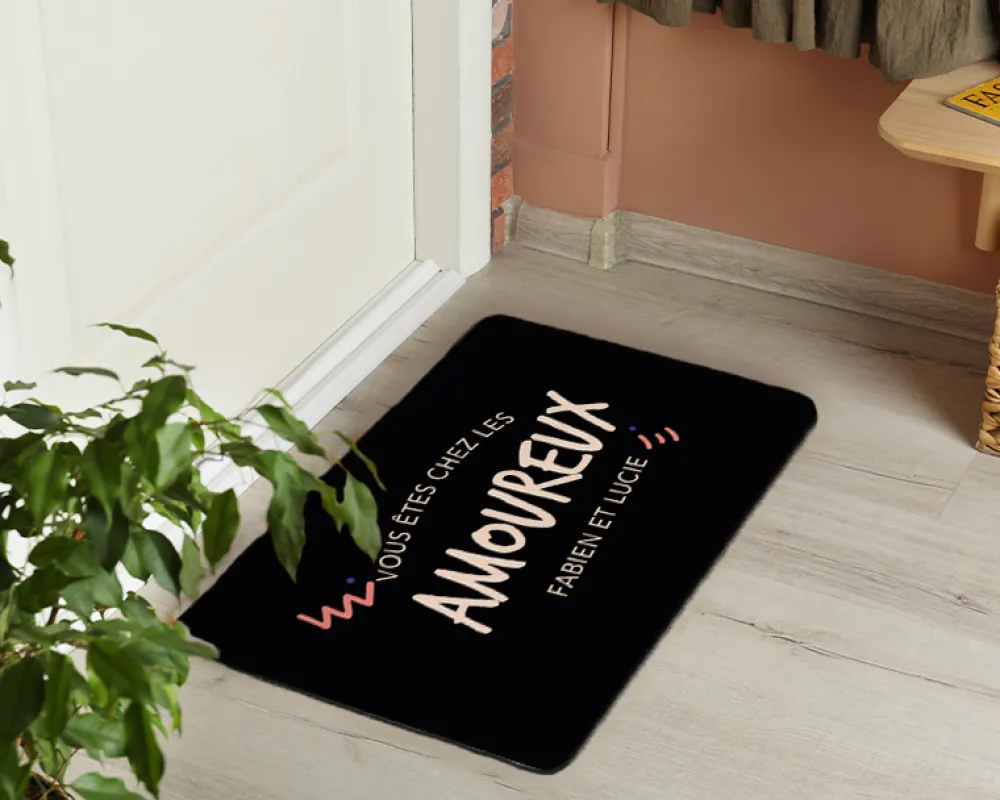 Paillasson personnalisé - Ici vivent des ...|Cadeaux.com Sale