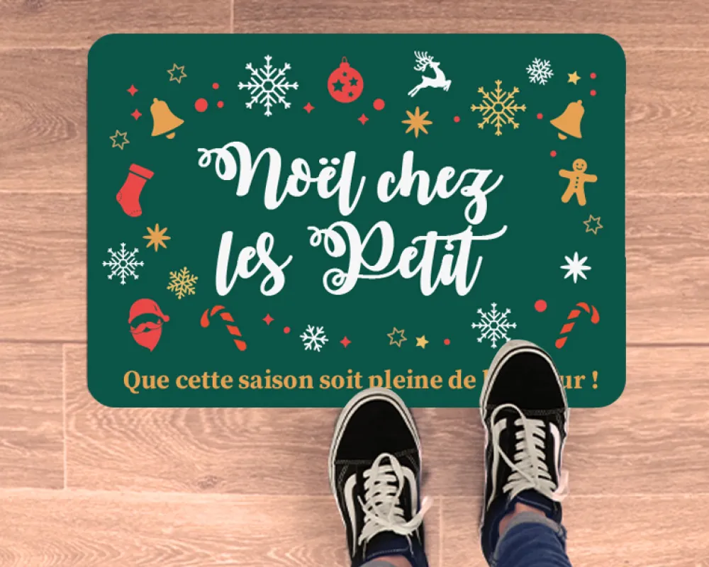 Paillasson personnalisé - Noël|Cadeaux.com Online