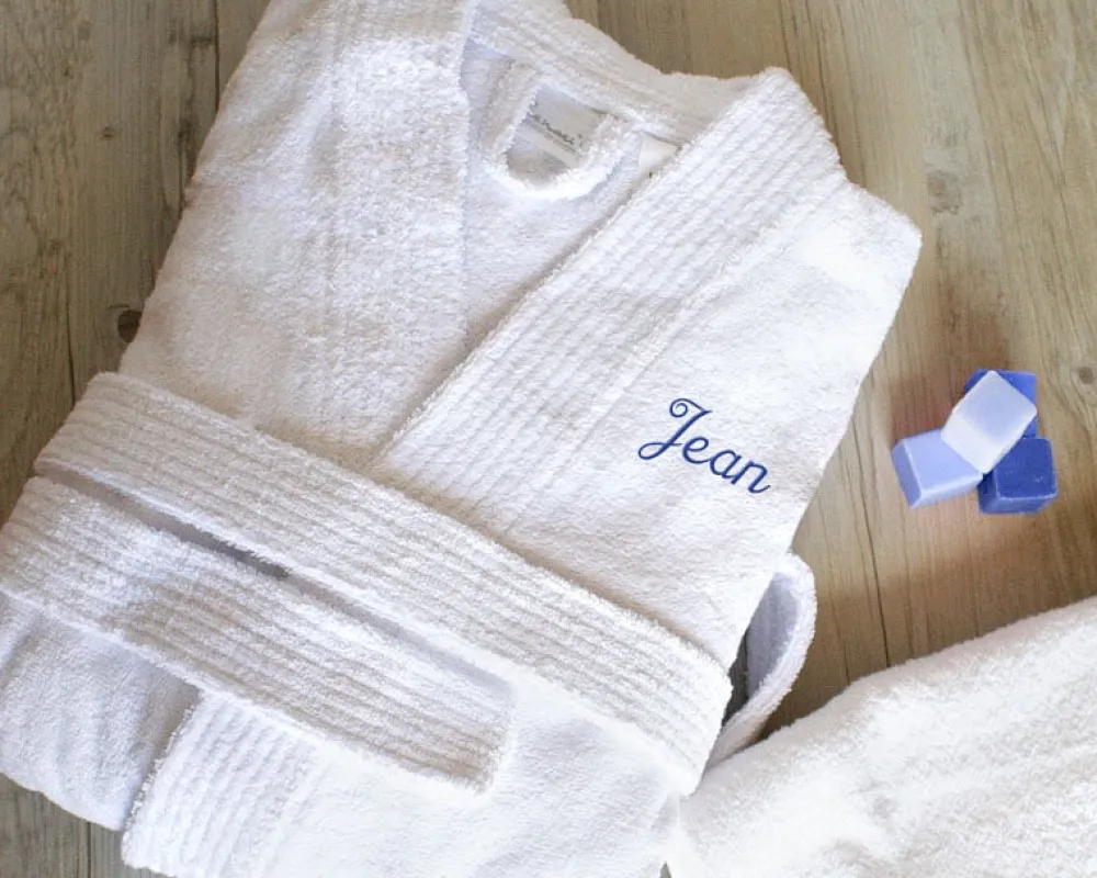 Peignoir brodé Homme|Cadeaux.com Discount