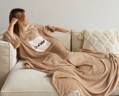 Plaid à manches personnalisé - Do not disturb|Cadeaux.com Discount