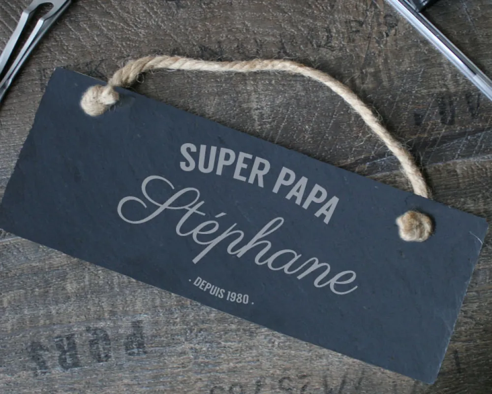 Plaque de porte personnalisée - Vintage Papa|Cadeaux.com Best