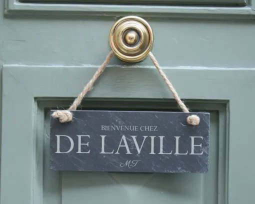 Plaque de porte personnalisée - Famille|Cadeaux.com Hot