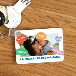 Porte-clé personnalisé - Eclats de Couleurs|Cadeaux.com Hot