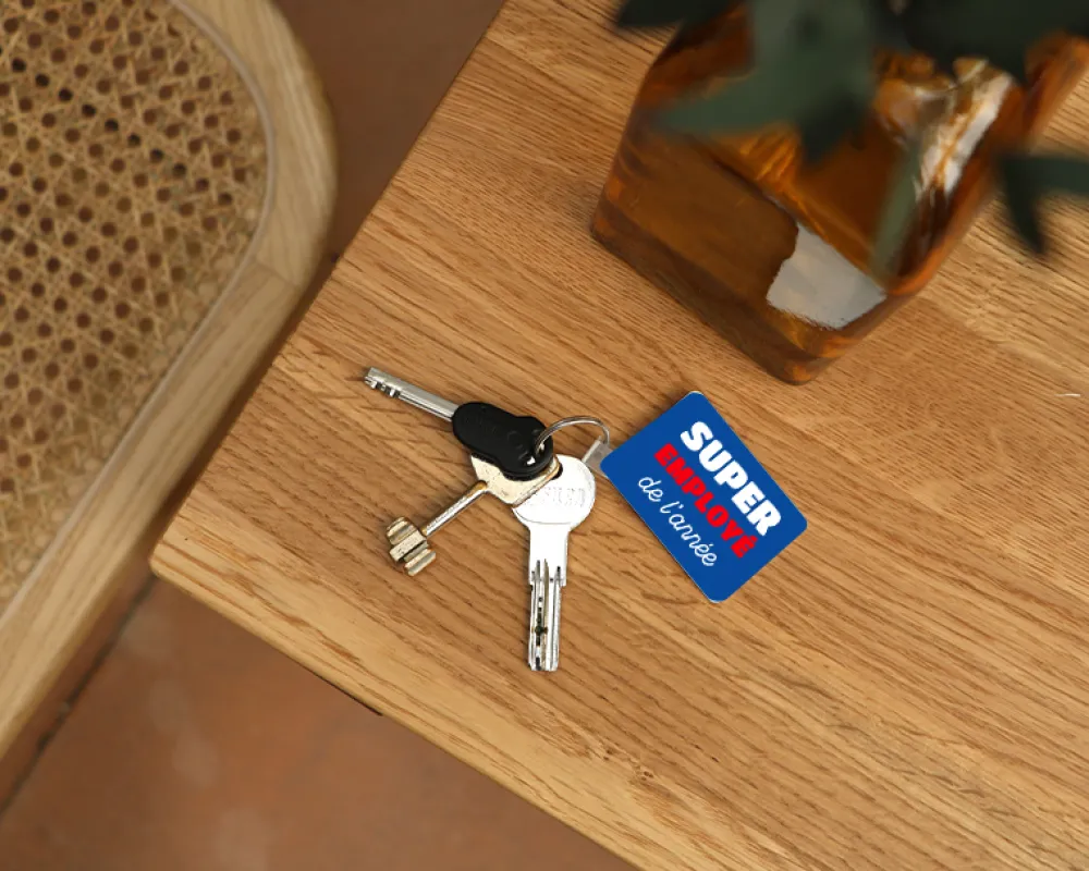 Porte-clé personnalisé - Super Employé|Cadeaux.com Discount
