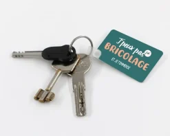Porte-clef personnalisable - J'peux pas j'ai bricolage|Cadeaux.com Outlet