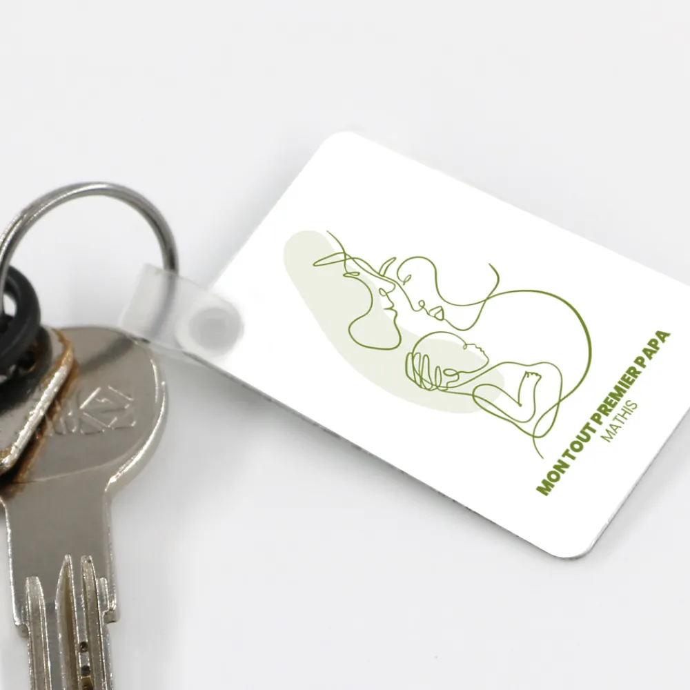 Porte-clés personnalisé - Naissance d'un lien|Cadeaux.com New