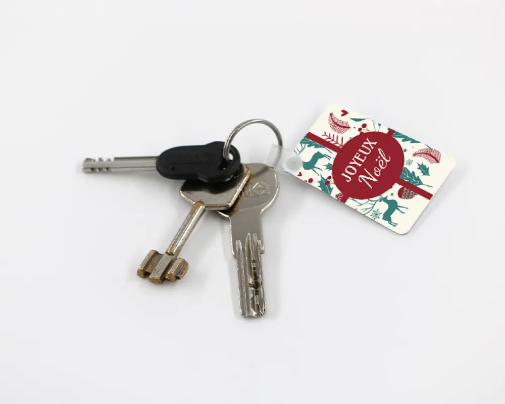 Porte-clés photo Joyeux Noël|Cadeaux.com Hot