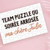 Puzzle personnalisé message - 96 pièces|Cadeaux.com
