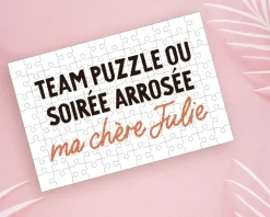 Puzzle personnalisé message - 96 pièces|Cadeaux.com