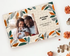 Puzzle personnalisé photo et texte - 96 pièces|Cadeaux.com Clearance