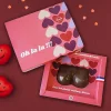 Seins en chocolat avec message personnalisable - Erotique|Cadeaux.com New