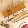 Set barbecue personnalisé - Papa Royal|Cadeaux.com Best