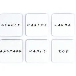 Sous-verres personnalisés - Bande de potes|Cadeaux.com Online
