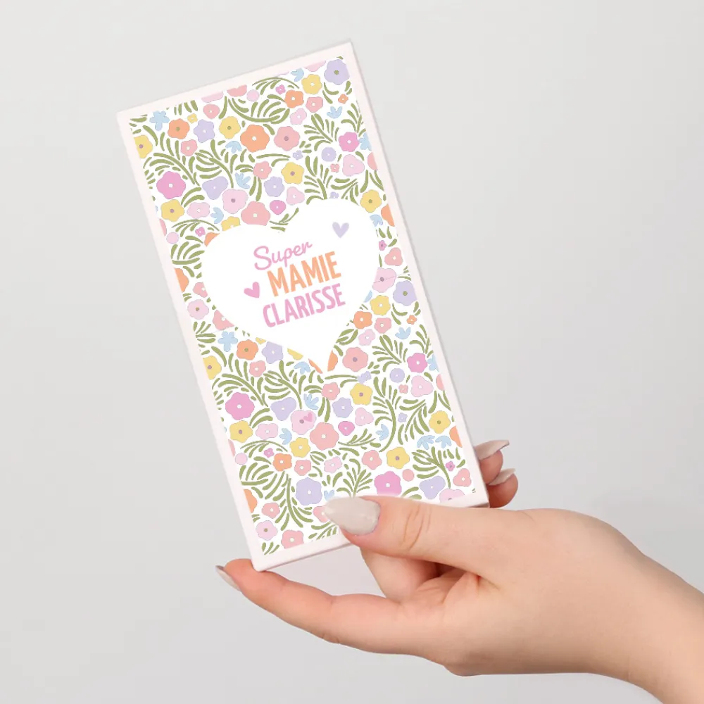 Tablette de chocolat Personnalisable - Super Mamie|Cadeaux.com