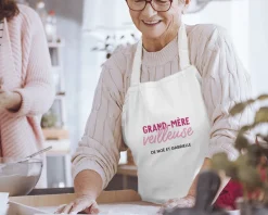 Tablier personnalisé femme - Grand mère-veilleuse|Cadeaux.com Best