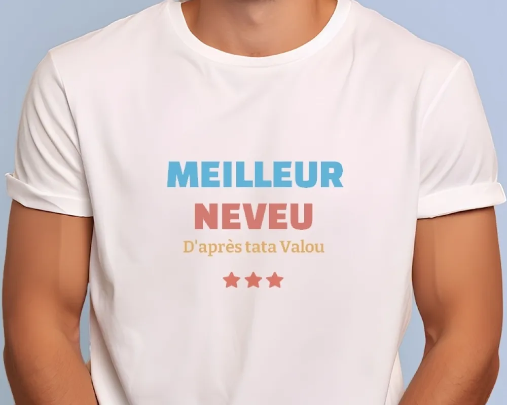 Tee shirt personnalisé homme - Meilleur|Cadeaux.com Sale
