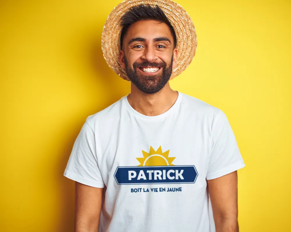 Tee shirt personnalisé homme - Apéro|Cadeaux.com Hot