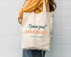 Tote bag personnalisable - J'peux pas j'ai jardinage|Cadeaux.com New
