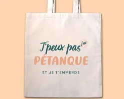 Tote bag personnalisable - J'peux pas j'ai pétanque|Cadeaux.com