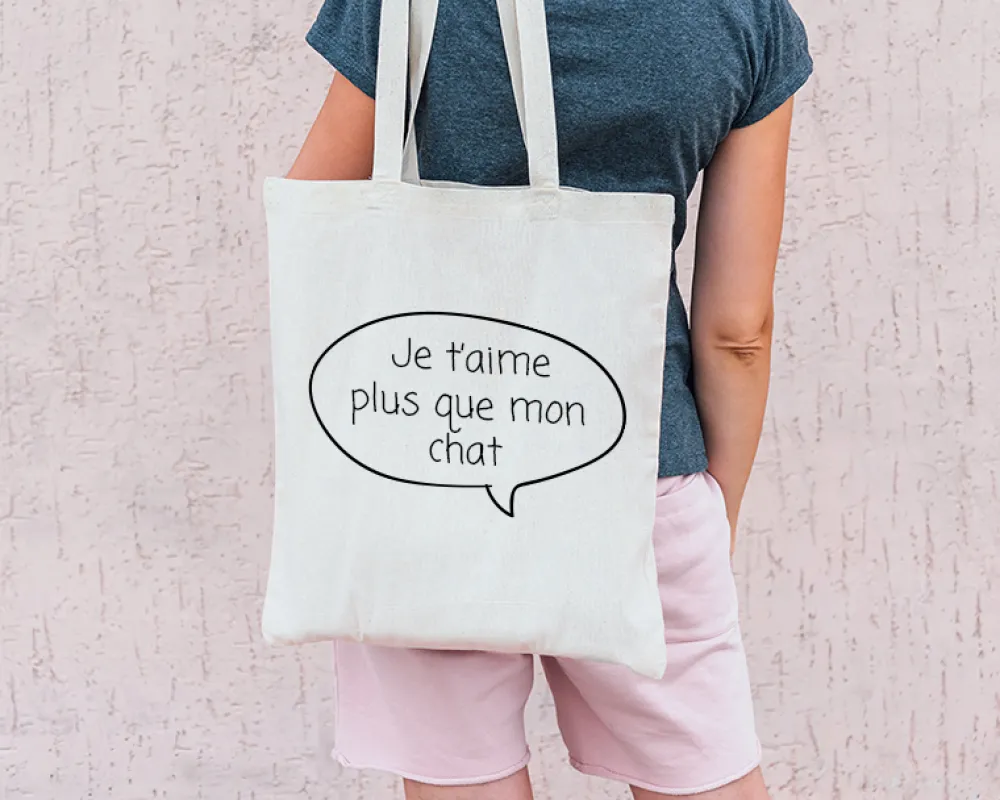Tote bag Personnalisable - Bulle dialogue|Cadeaux.com Best