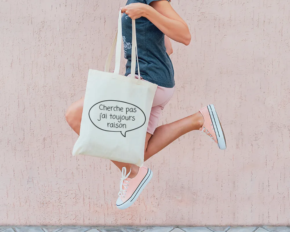Tote bag Personnalisable - Bulle dialogue|Cadeaux.com Best