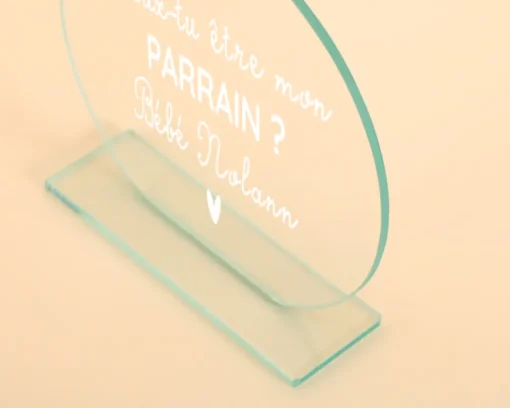 Trophée personnalisé - Parrain|Cadeaux.com Discount