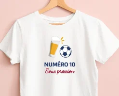 T-shirt femme personnalisé - Apéro Foot|Cadeaux.com Outlet