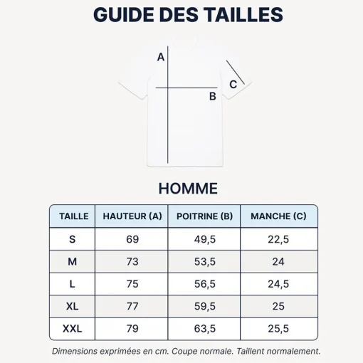 T-shirt homme personnalisé brodé - Photo|Cadeaux.com Sale