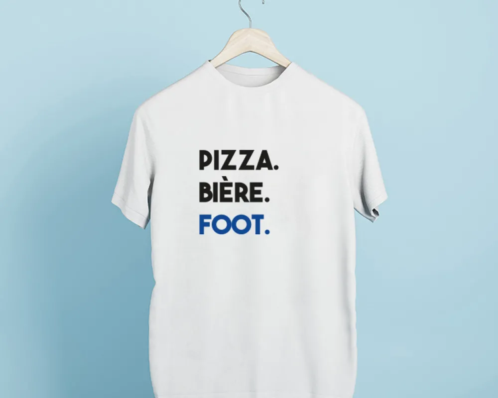 T-shirt homme personnalisé - Message Football|Cadeaux.com Hot