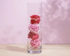 Vase personnalisé cylindrique - Famille|Cadeaux.com Discount