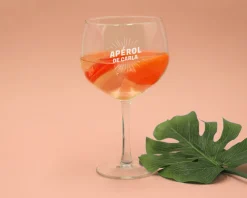 Verre à Aperol Spritz personnalisé et bouteille de Spritz prêt à servir|Cadeaux.com Hot