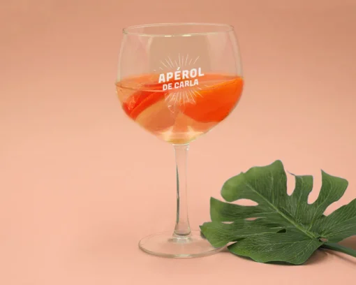 Verre à Aperol Spritz personnalisé et bouteille de Spritz prêt à servir|Cadeaux.com Hot